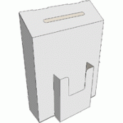 Gewinnbox aus Karton