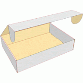 Krempelzuschnitt als Präsentationsverpackung