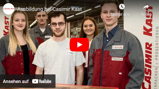 Ausbildung bei Casimir Kast
