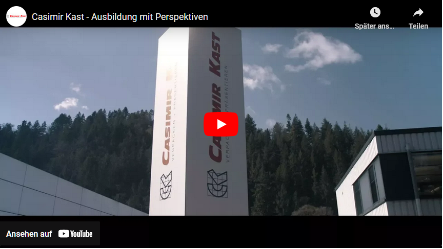 Casimir Kast - Ausbildung mit Perspektiven